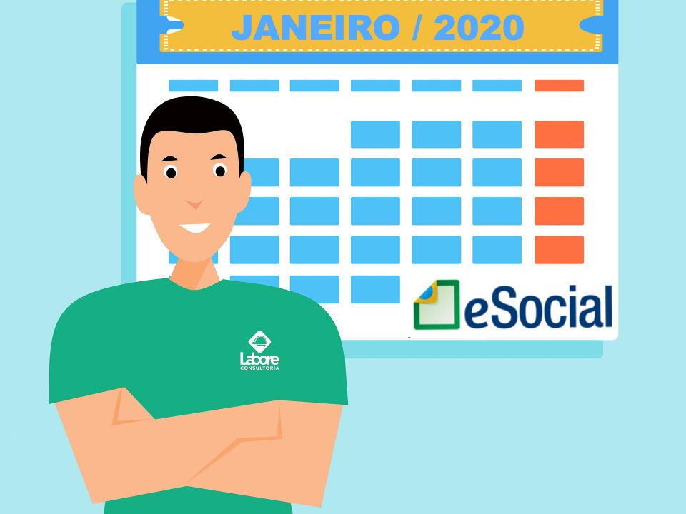 Novo calendário do eSocial