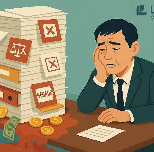 Emporesário procupado com o risco de perer o contrato por irregularidadsde SST