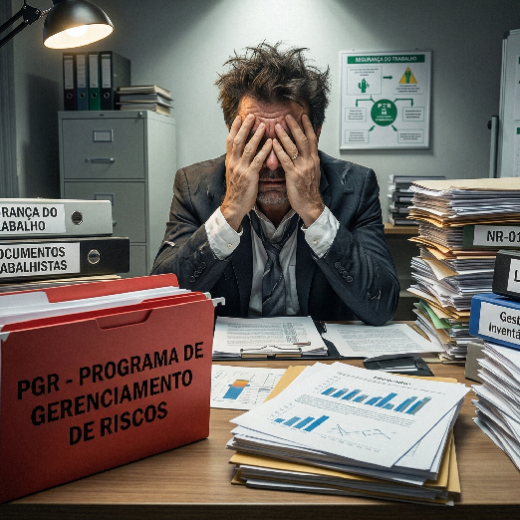 documento que não conversa com a prática risco trabalhista PGR