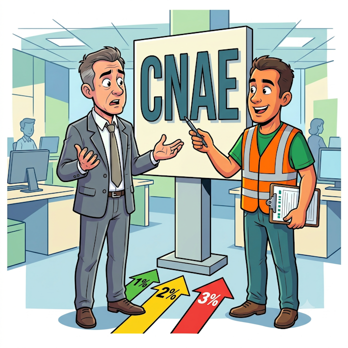 Atividade preponderante e CNAE correto como primeiro passo para reduzir o FAP e o RAT da empresa